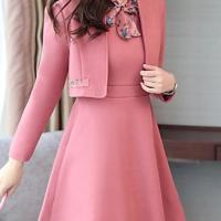 TAILLEUR ROBE EVASEE / VESTON